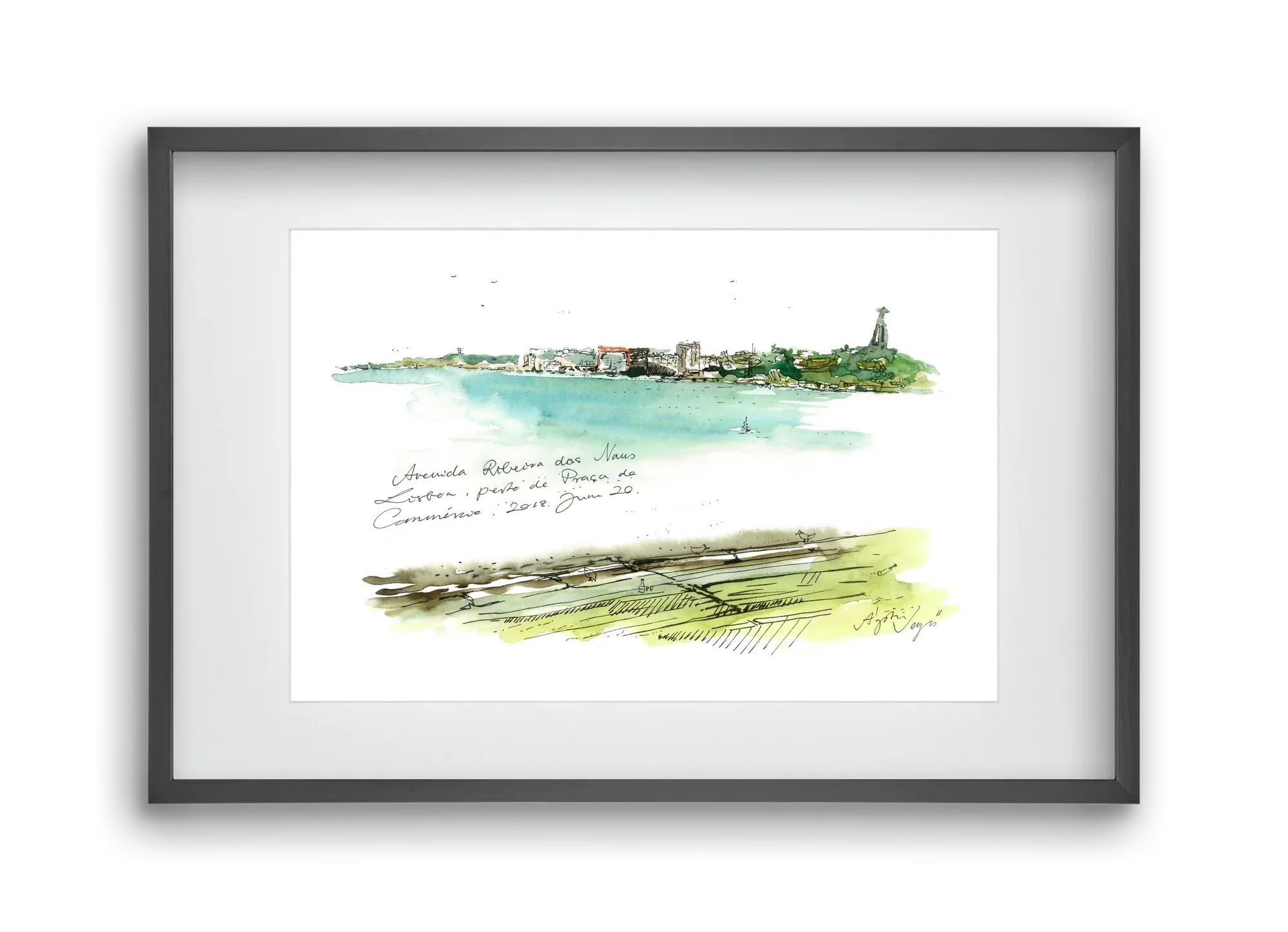 LISBON AQUARELLE NO.24 - artbridge