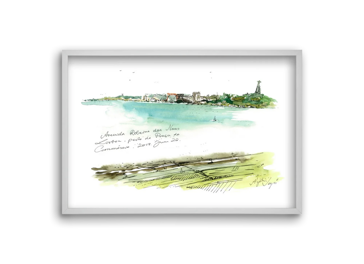 LISBON AQUARELLE NO.24 - artbridge