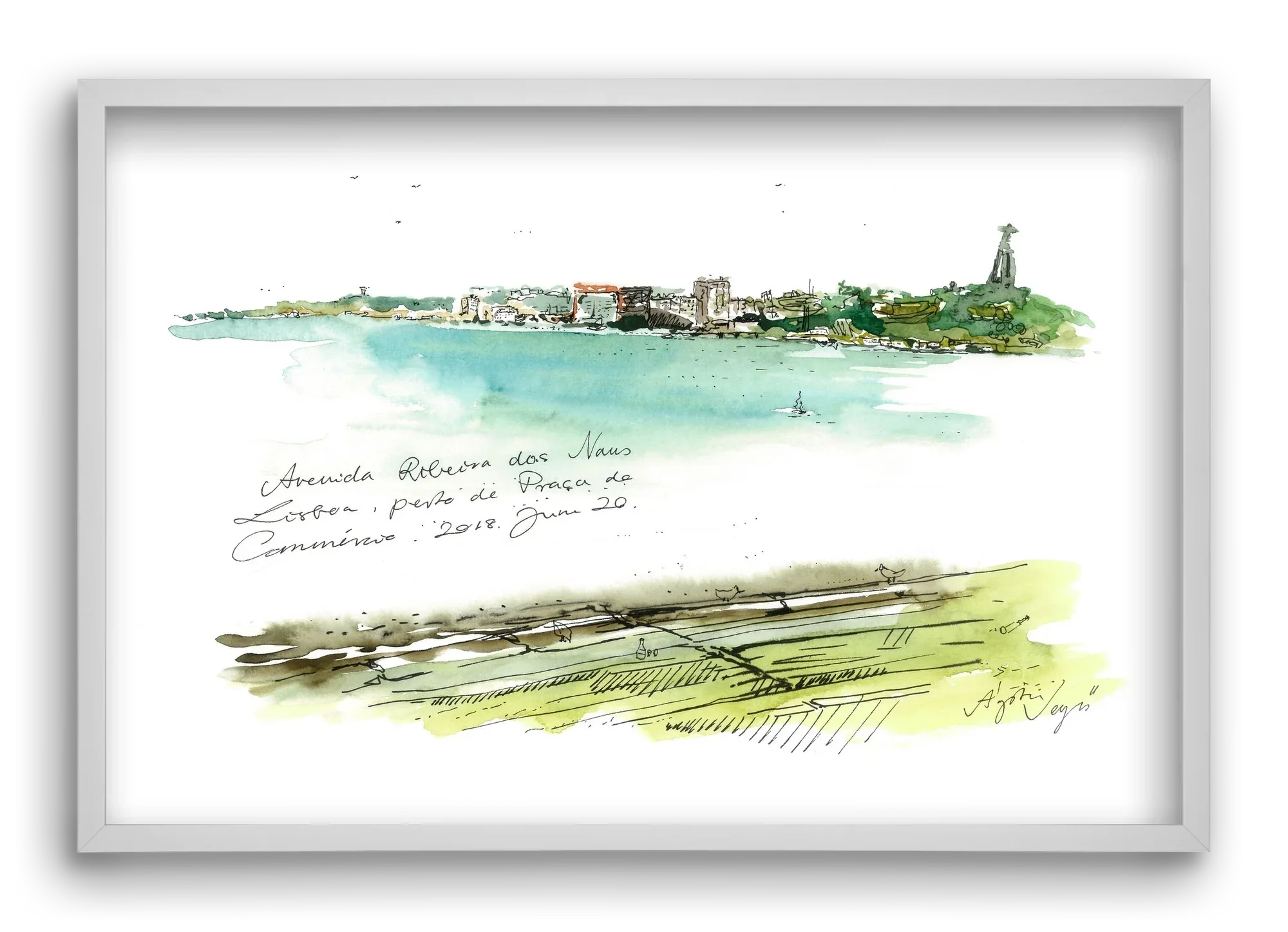 LISBON AQUARELLE NO.24 - artbridge