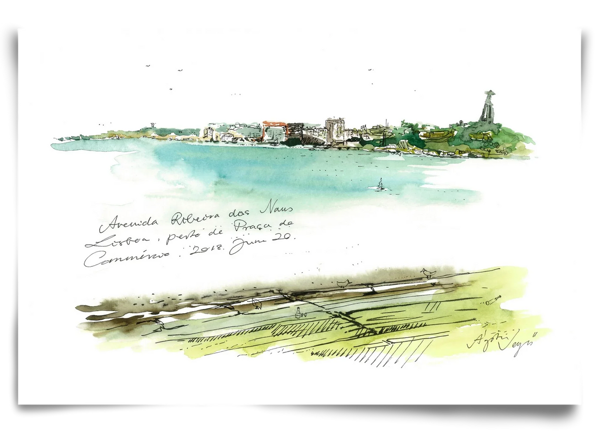 LISBON AQUARELLE NO.24 - artbridge