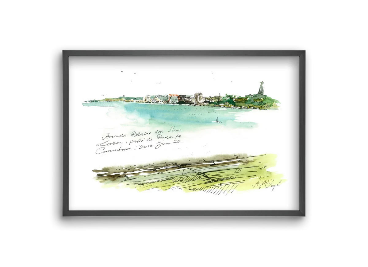 LISBON AQUARELLE NO.24 - artbridge