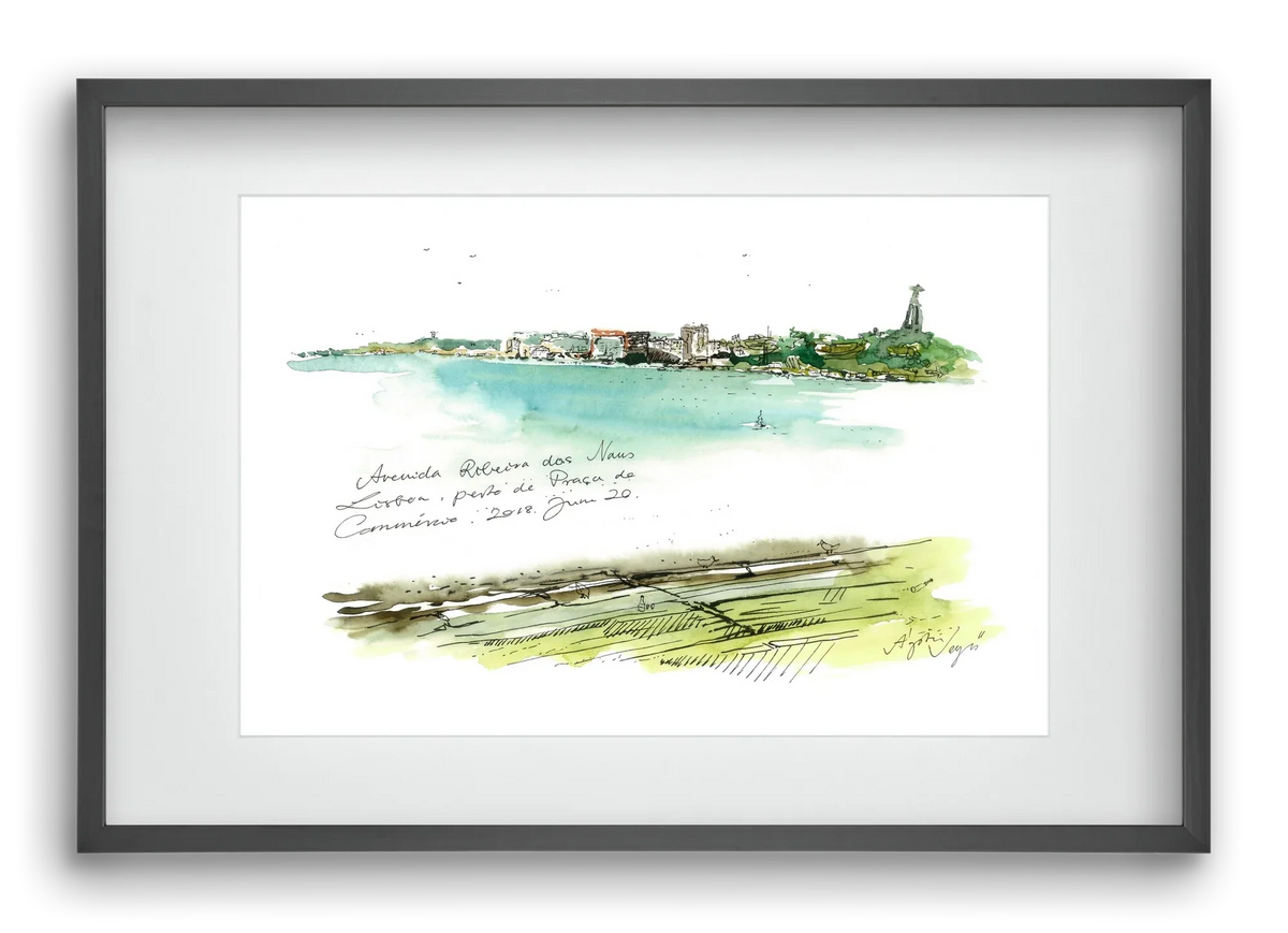 LISBON AQUARELLE NO.24 - artbridge