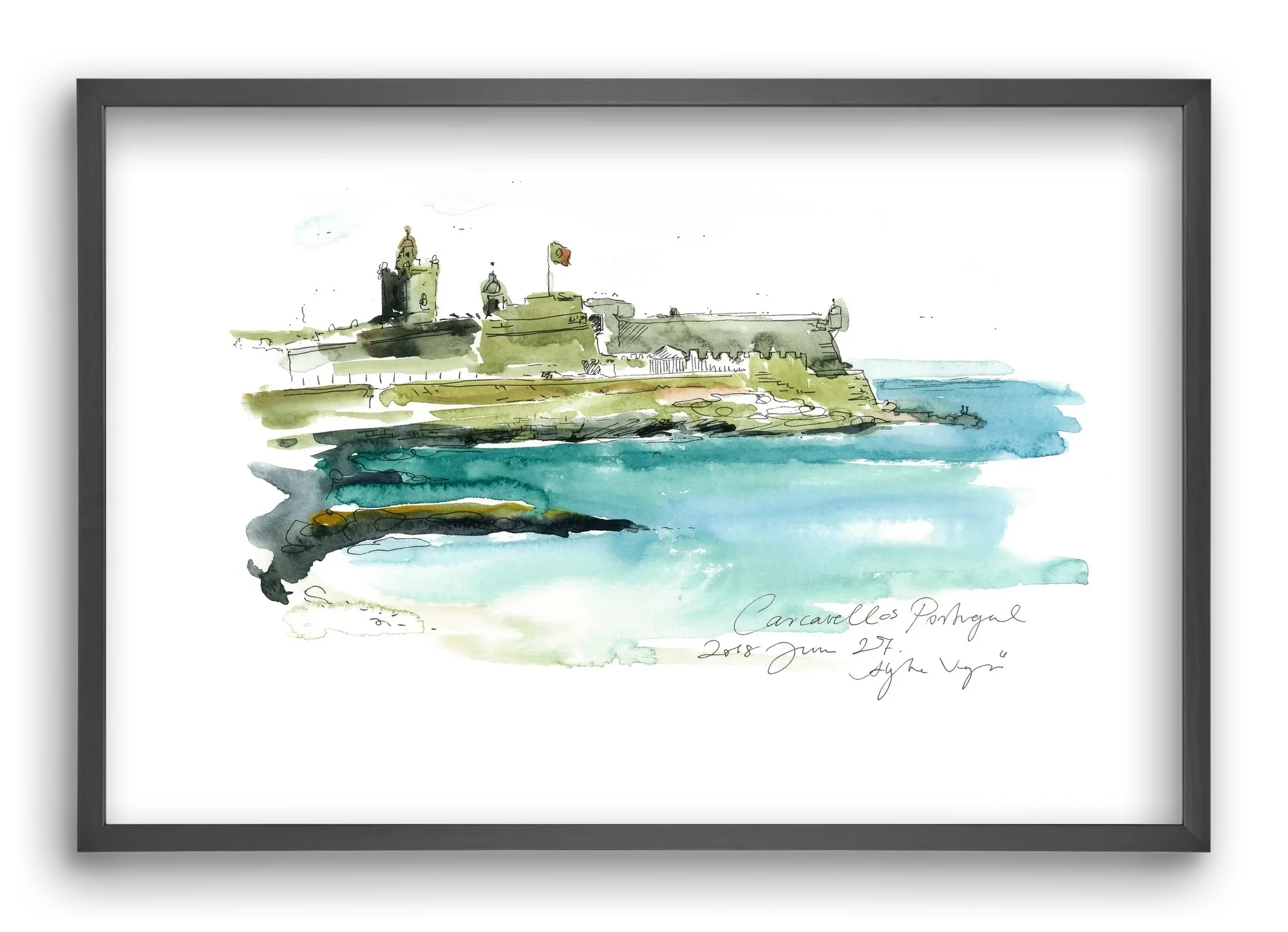 LISBON AQUARELLE NO.25 - artbridge