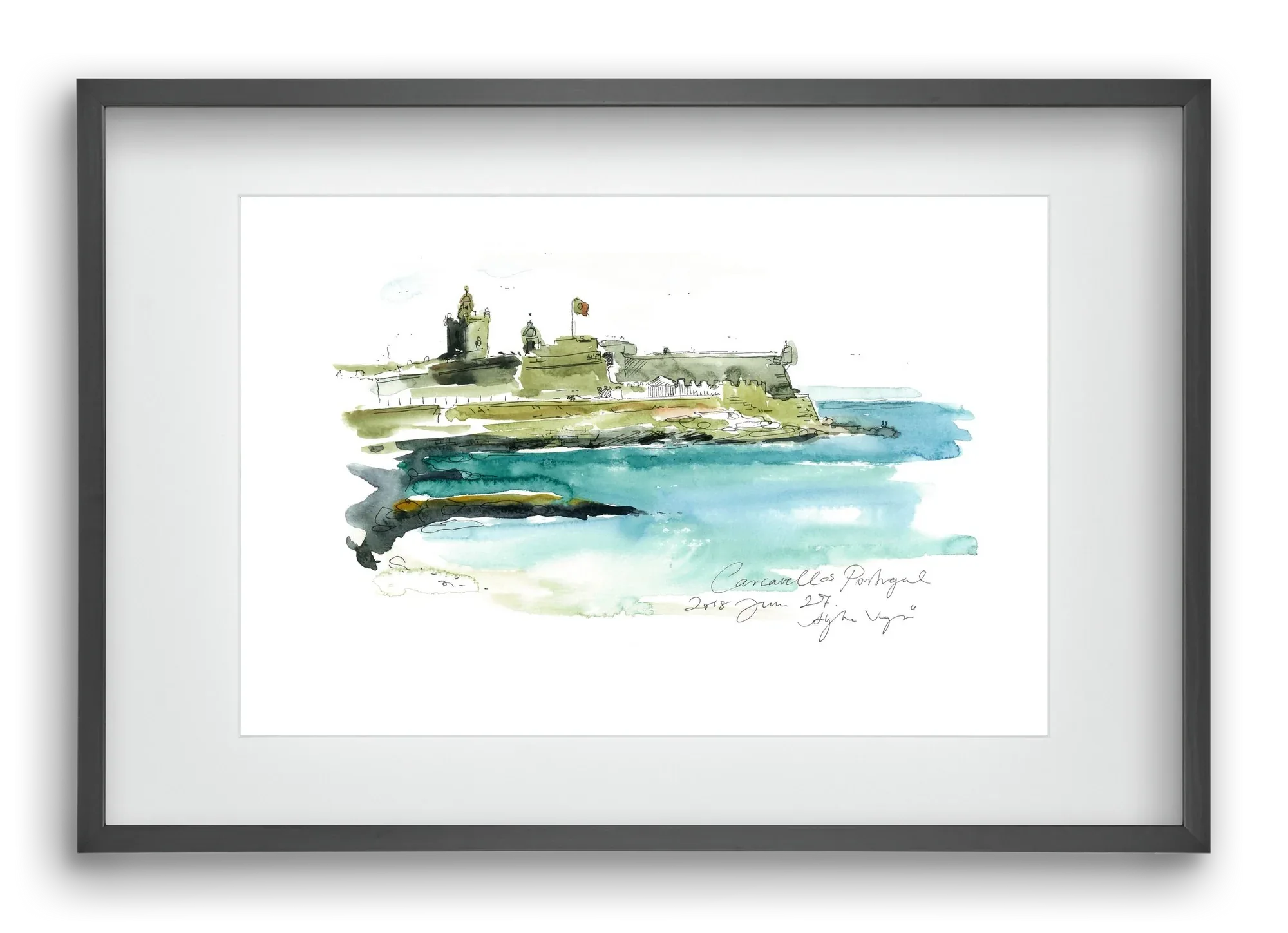 LISBON AQUARELLE NO.25 - artbridge