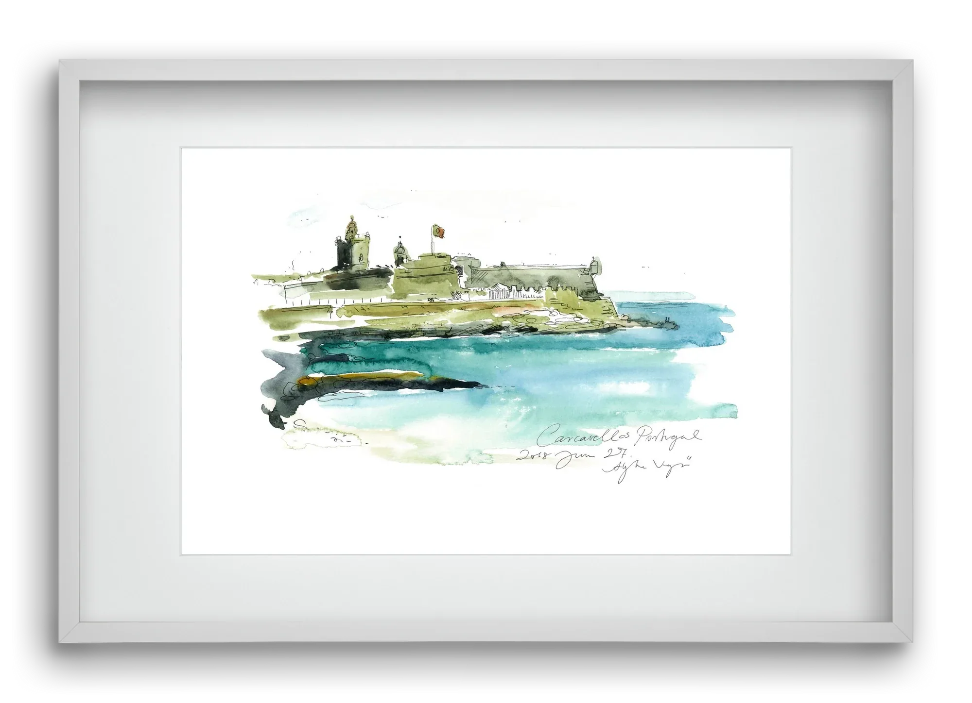 LISBON AQUARELLE NO.25 - artbridge