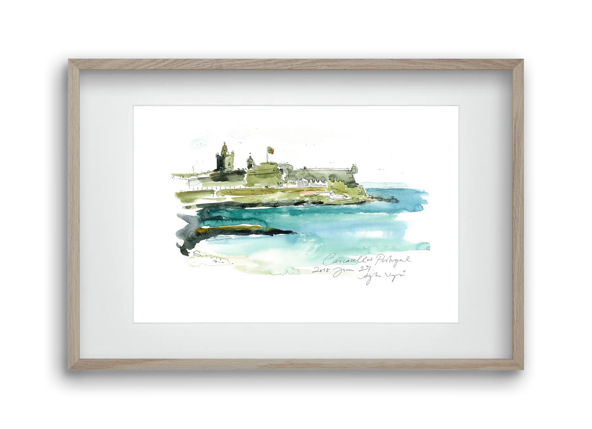 LISBON AQUARELLE NO.25 - artbridge
