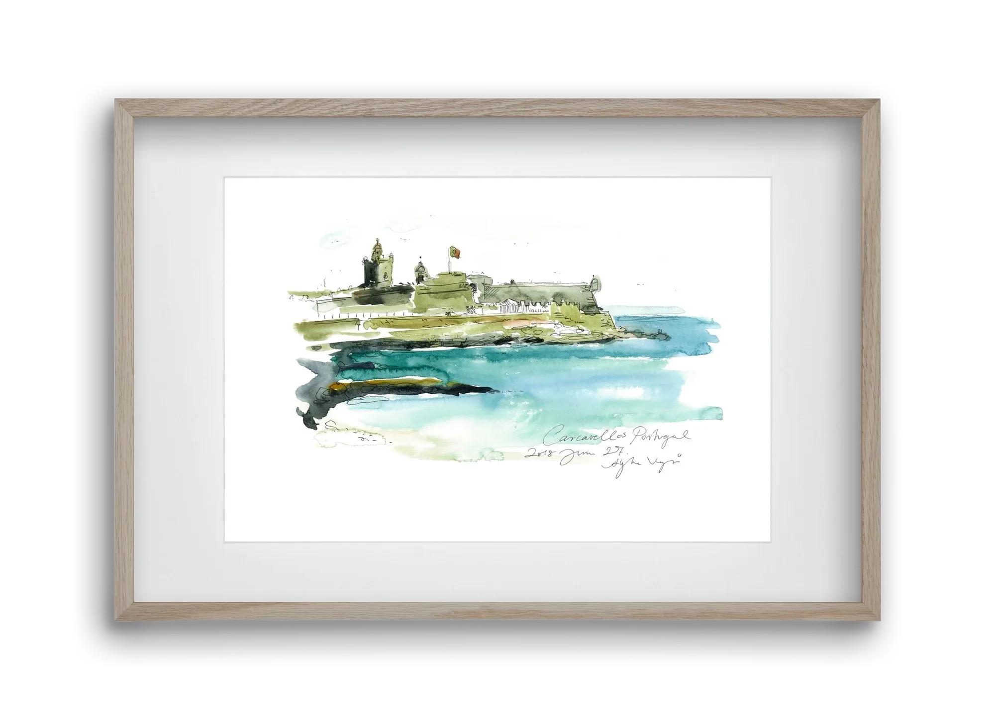 LISBON AQUARELLE NO.25 - artbridge
