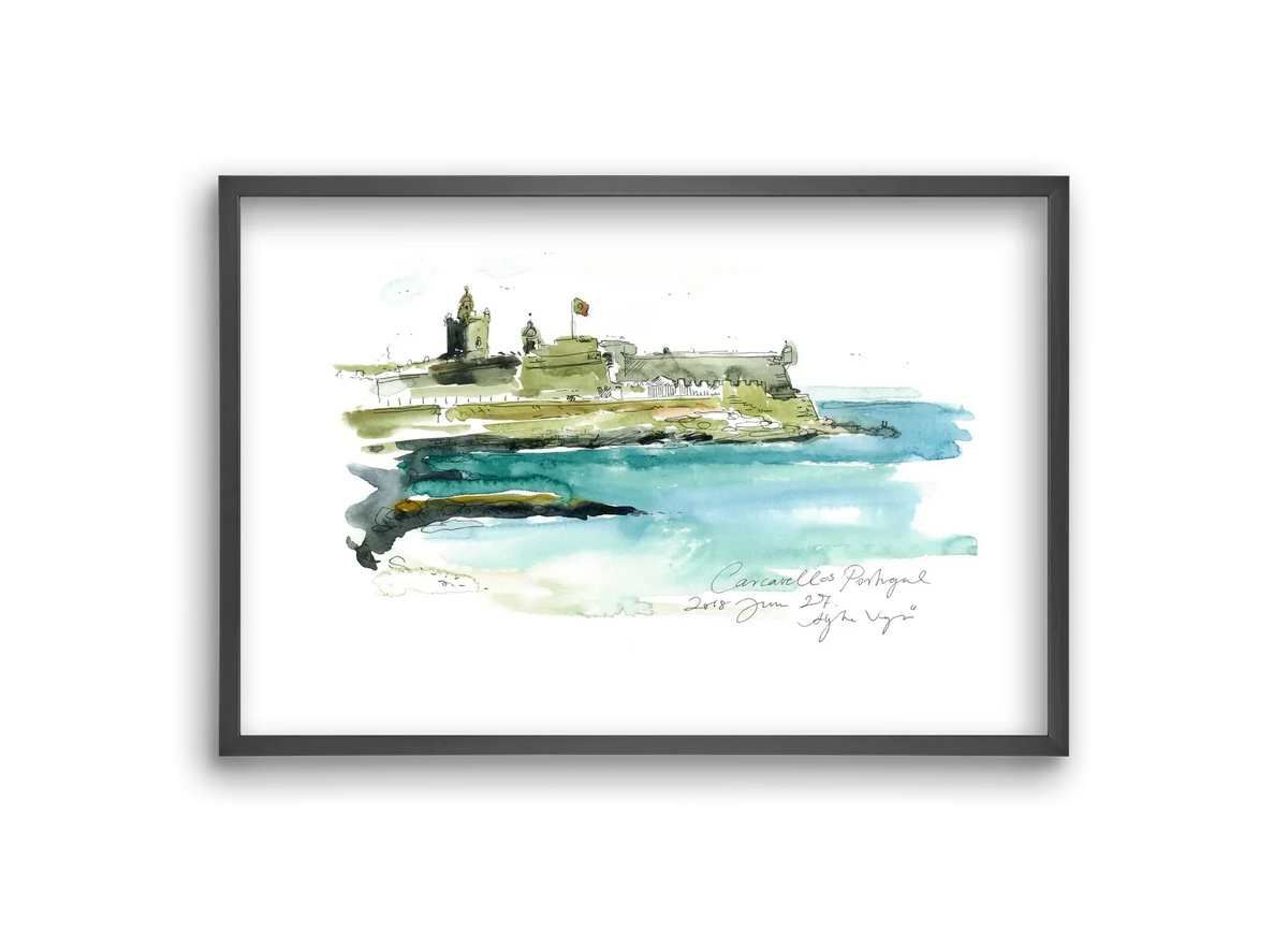 LISBON AQUARELLE NO.25 - artbridge