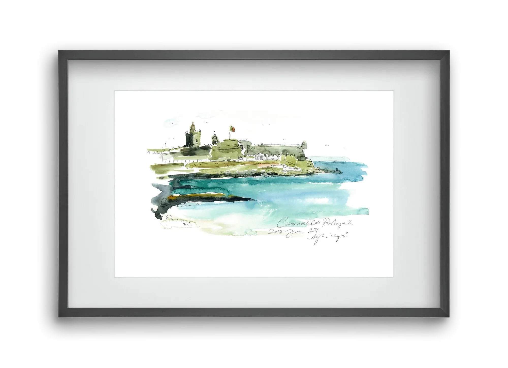 LISBON AQUARELLE NO.25 - artbridge