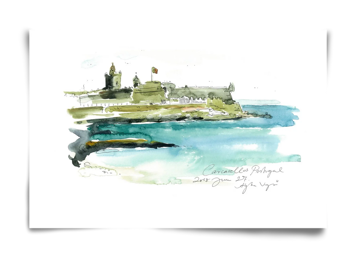 LISBON AQUARELLE NO.25 - artbridge
