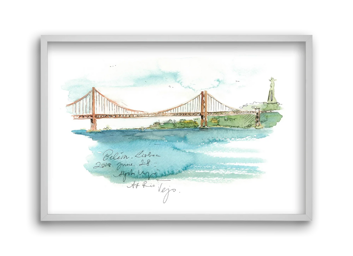 LISBON AQUARELLE NO.26 - artbridge