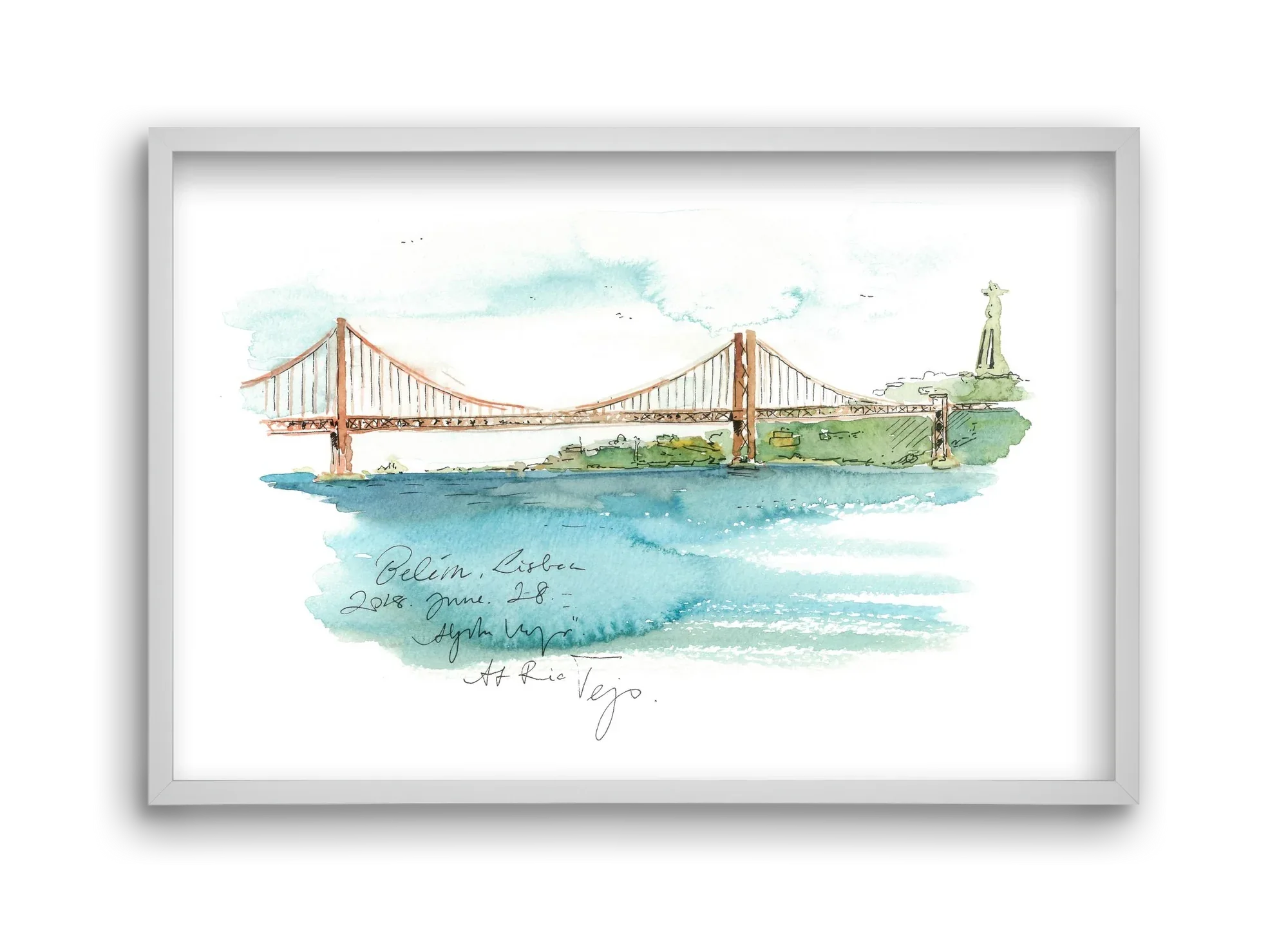 LISBON AQUARELLE NO.26 - artbridge