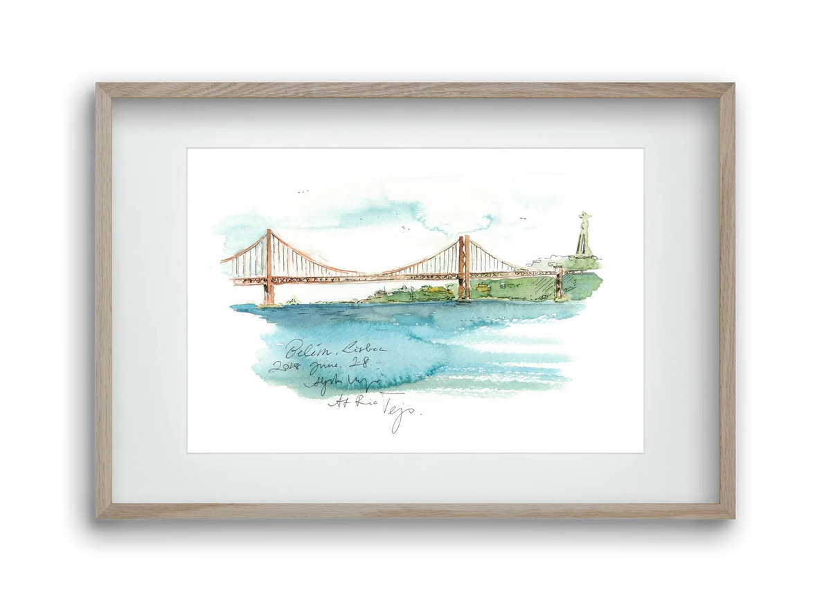 LISBON AQUARELLE NO.26 - artbridge