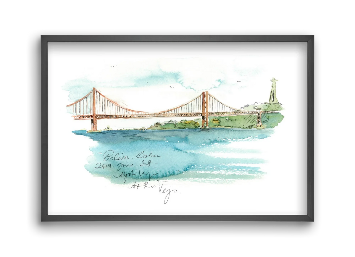 LISBON AQUARELLE NO.26 - artbridge