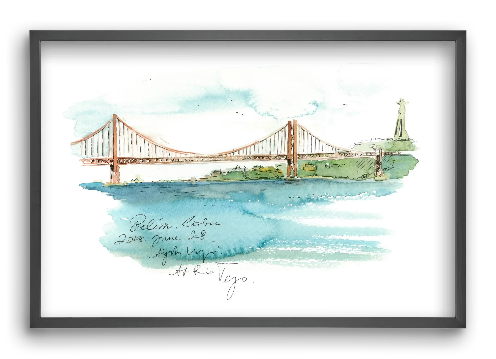 LISBON AQUARELLE NO.26 - artbridge