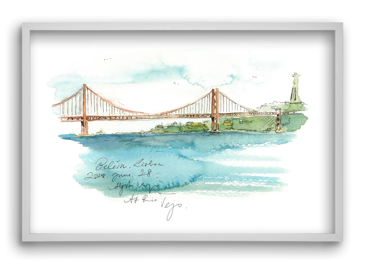 LISBON AQUARELLE NO.26 - artbridge