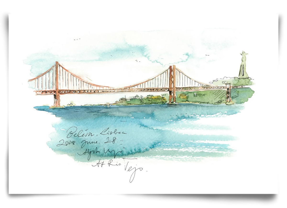LISBON AQUARELLE NO.26 - artbridge
