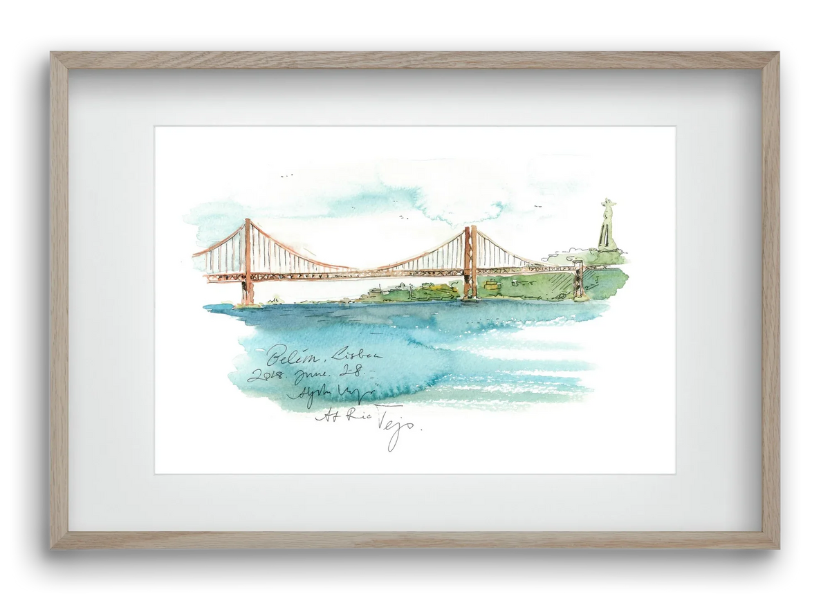 LISBON AQUARELLE NO.26 - artbridge