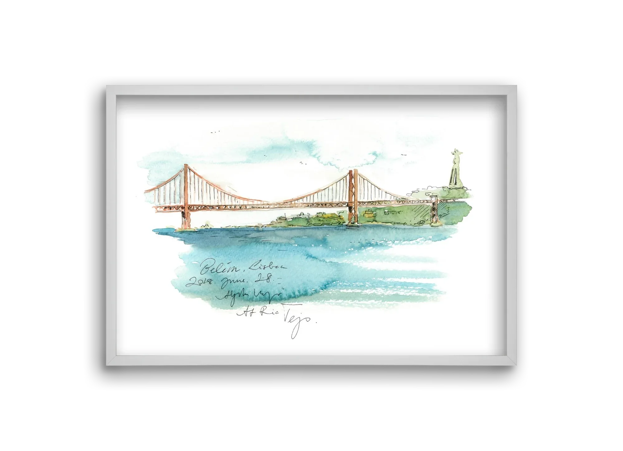 LISBON AQUARELLE NO.26 - artbridge
