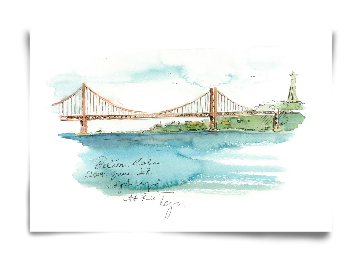 LISBON AQUARELLE NO.26 - artbridge