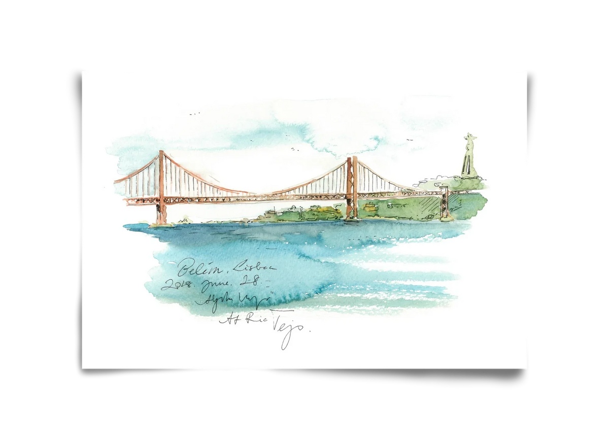 LISBON AQUARELLE NO.26 - artbridge