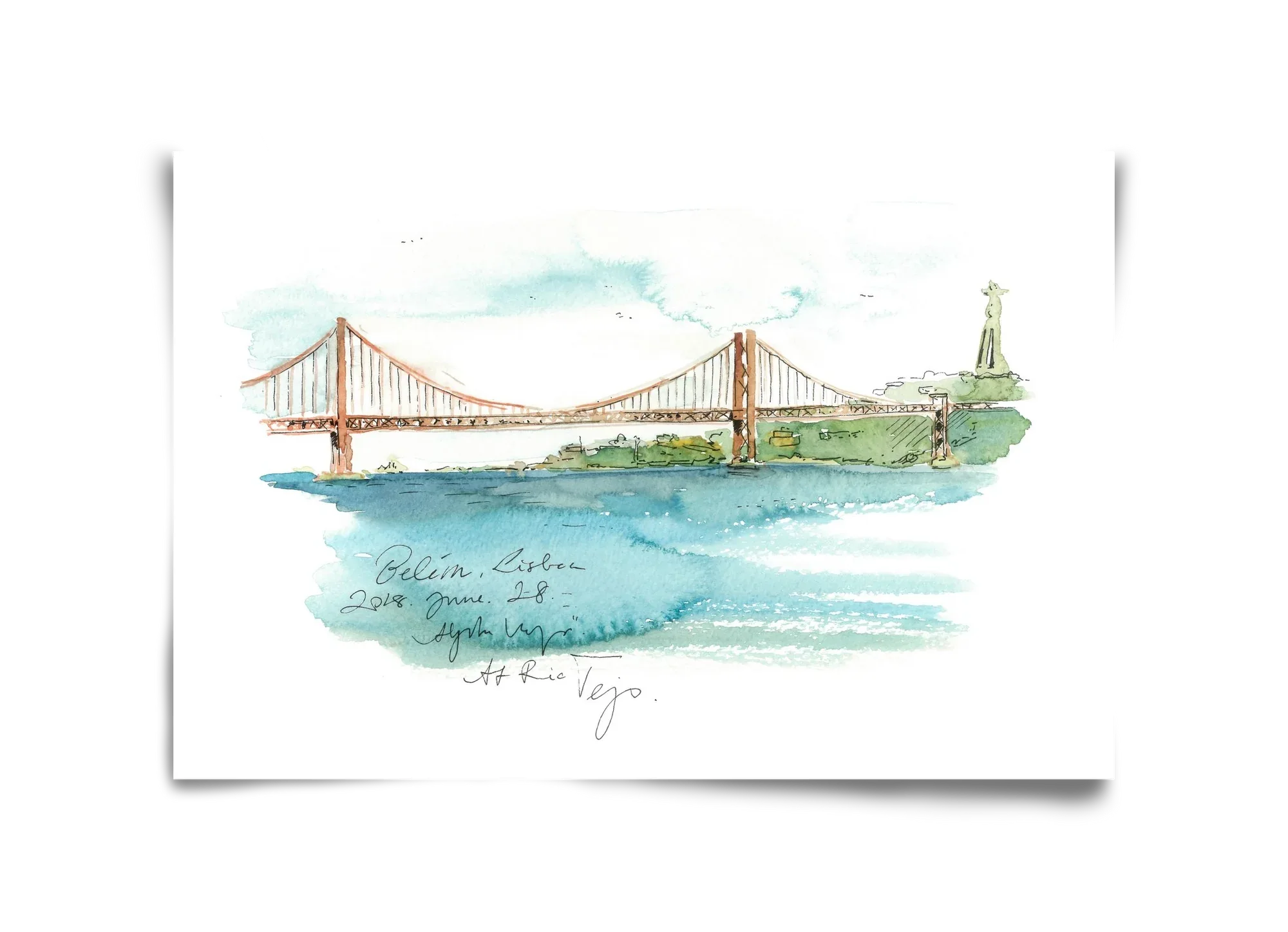 LISBON AQUARELLE NO.26 - artbridge