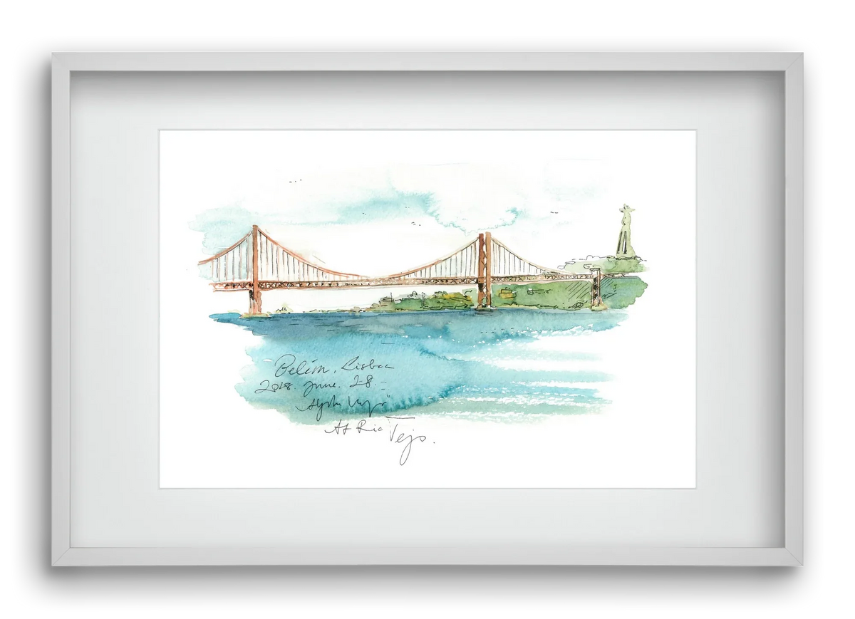 LISBON AQUARELLE NO.26 - artbridge
