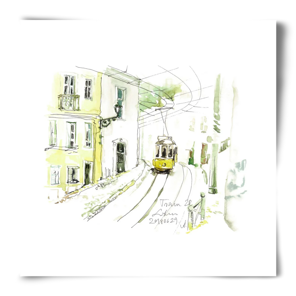 LISBON AQUARELLE NO.27 - artbridge