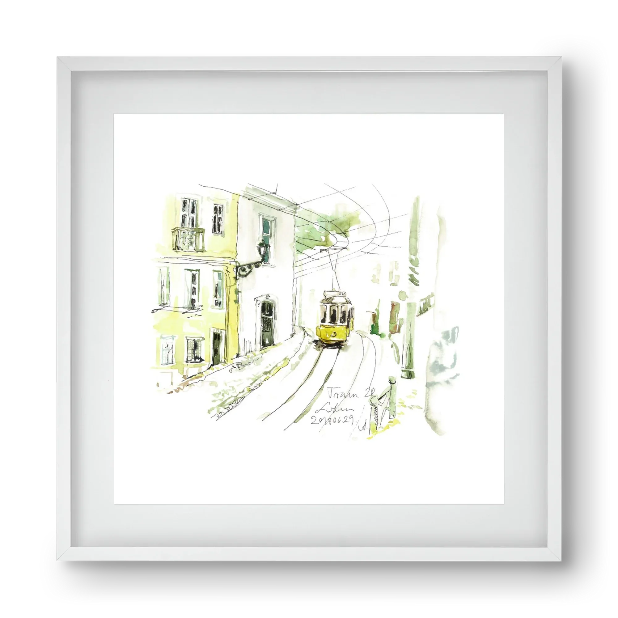 LISBON AQUARELLE NO.27 - artbridge