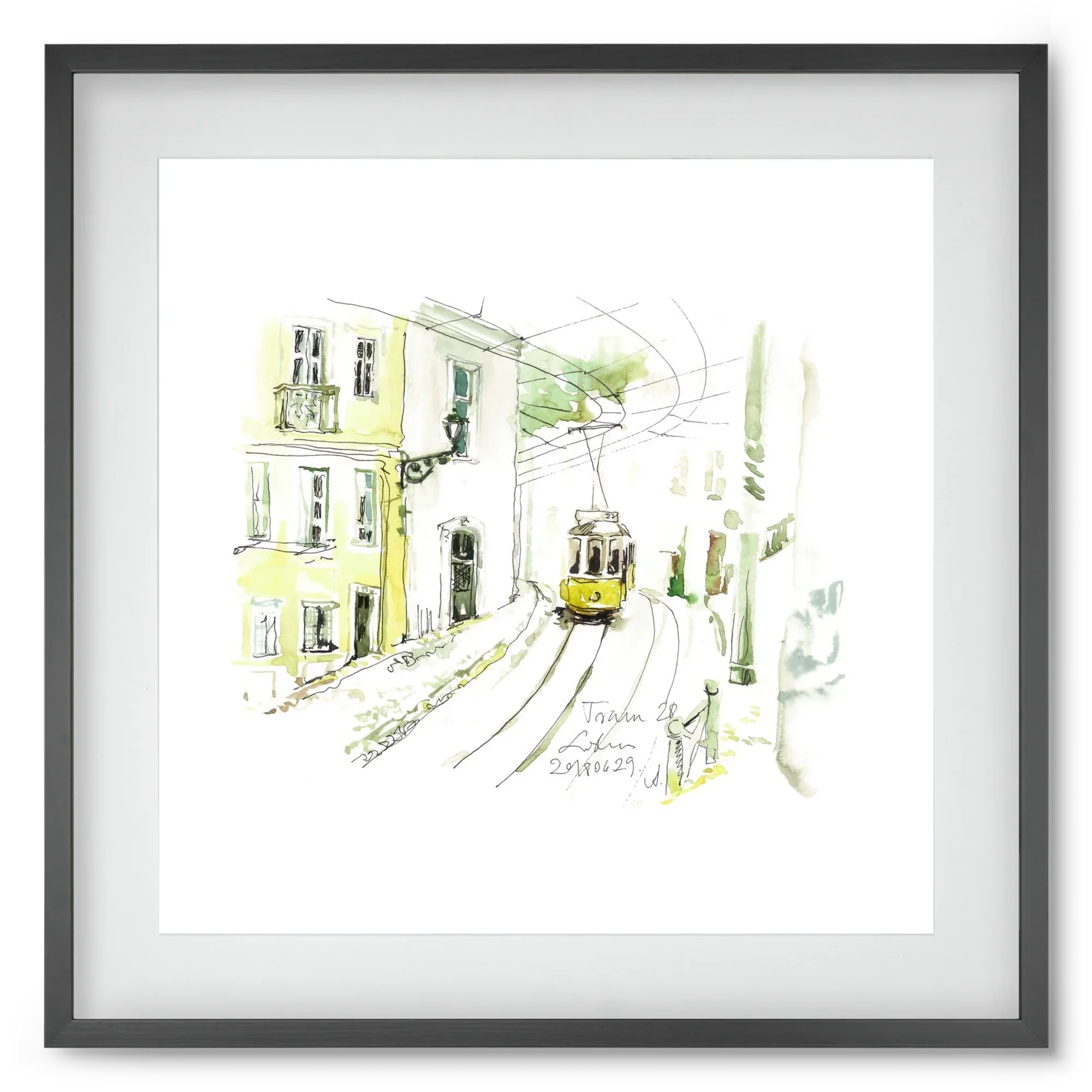 LISBON AQUARELLE NO.27 - artbridge