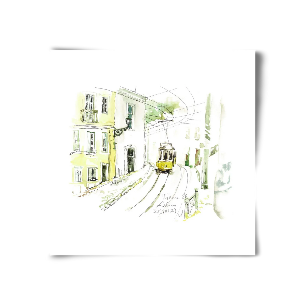 LISBON AQUARELLE NO.27 - artbridge