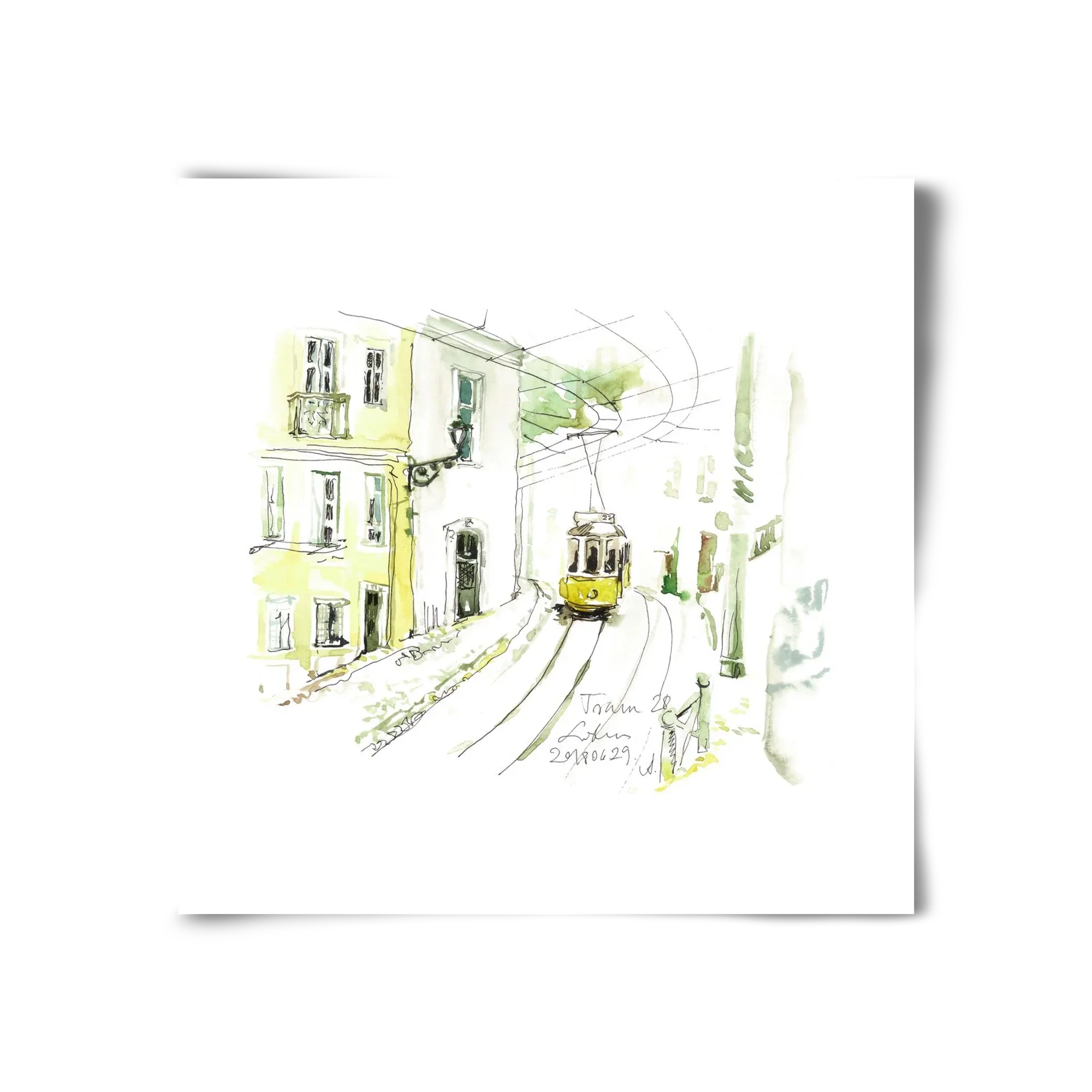 LISBON AQUARELLE NO.27 - artbridge