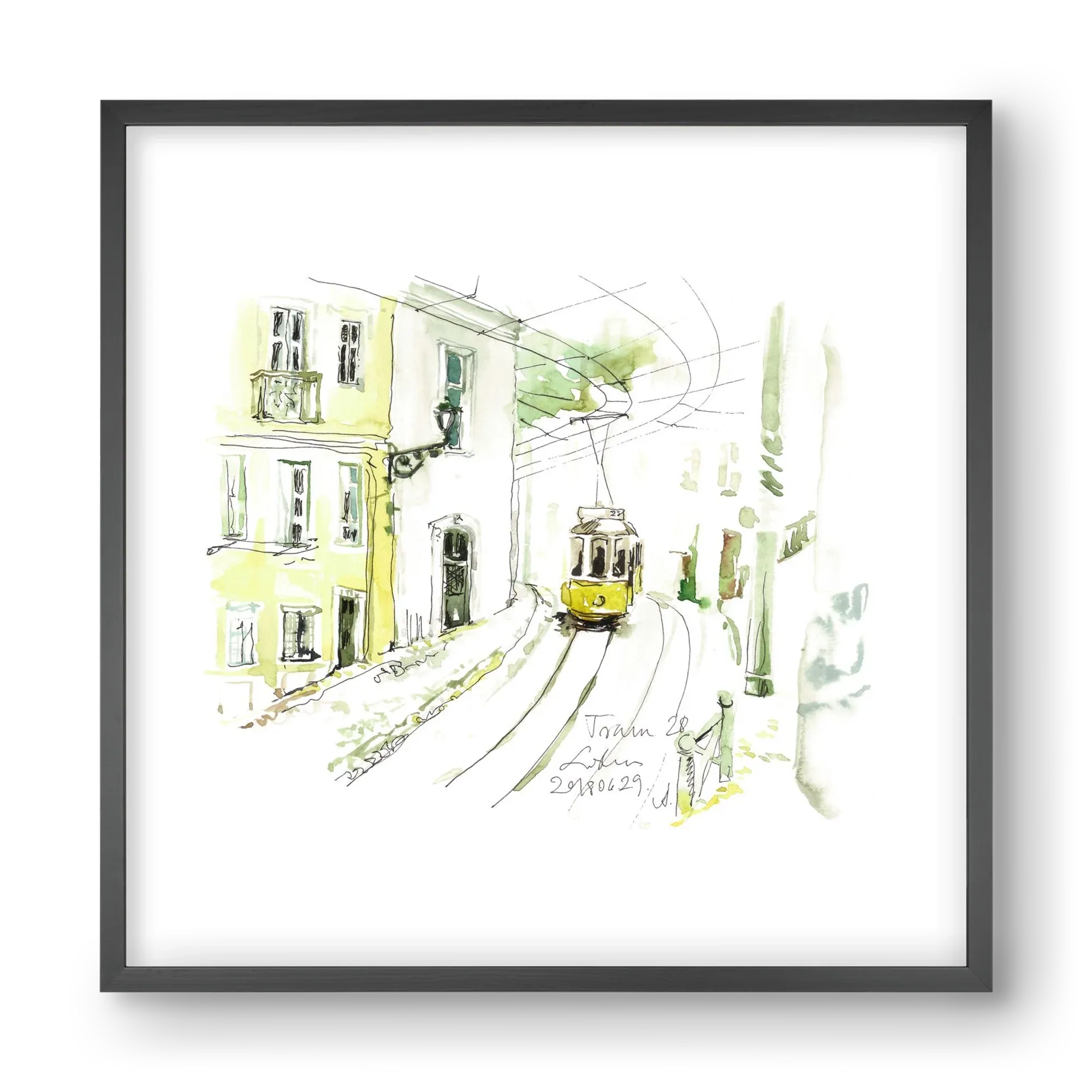 LISBON AQUARELLE NO.27 - artbridge