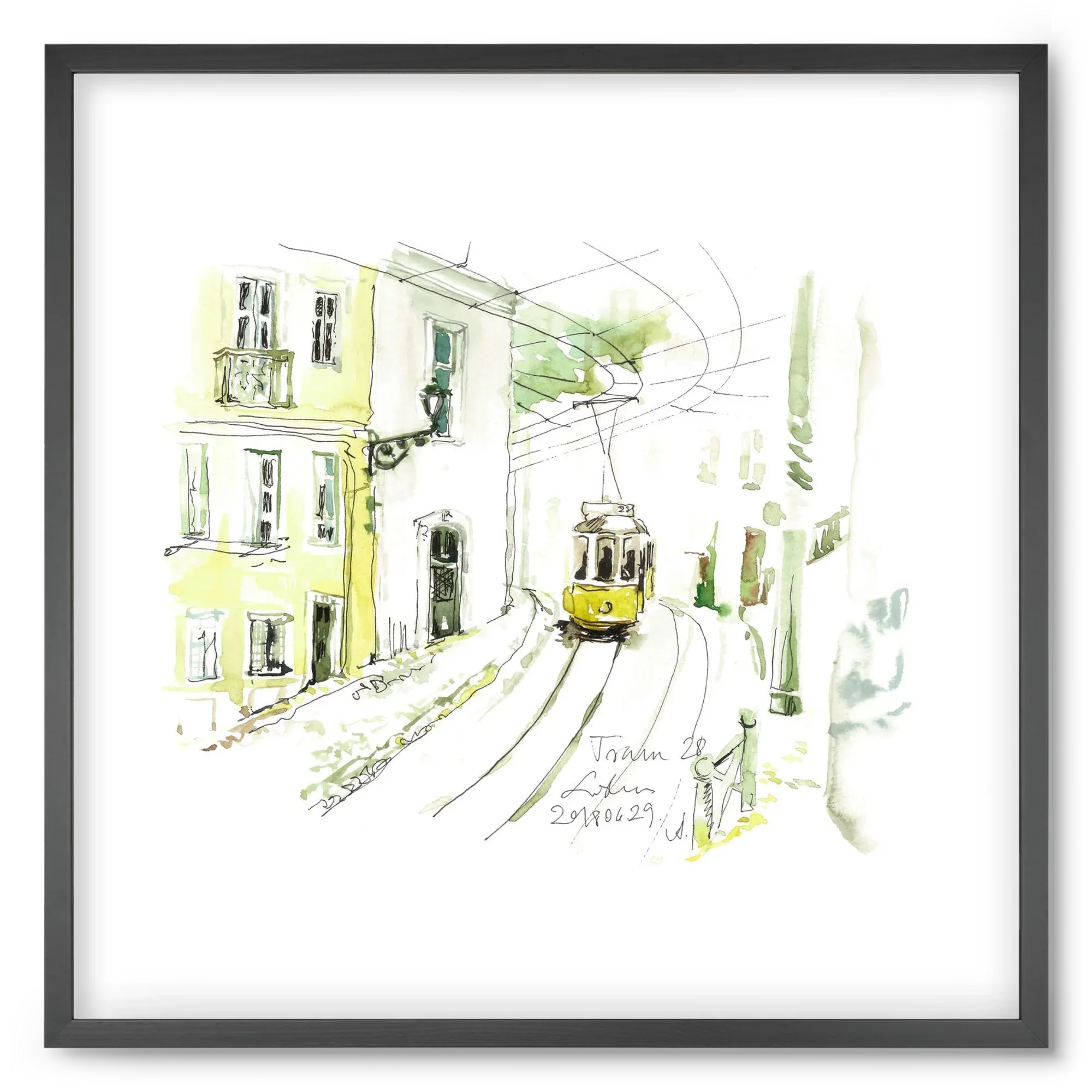 LISBON AQUARELLE NO.27 - artbridge