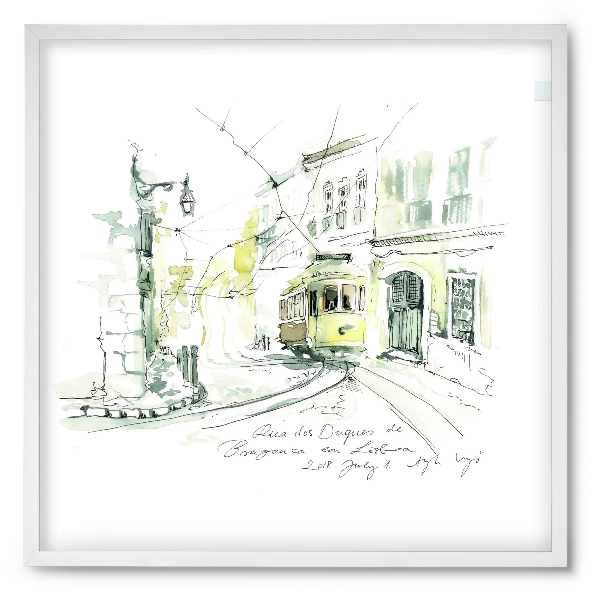 LISBON AQUARELLE NO.28 - artbridge