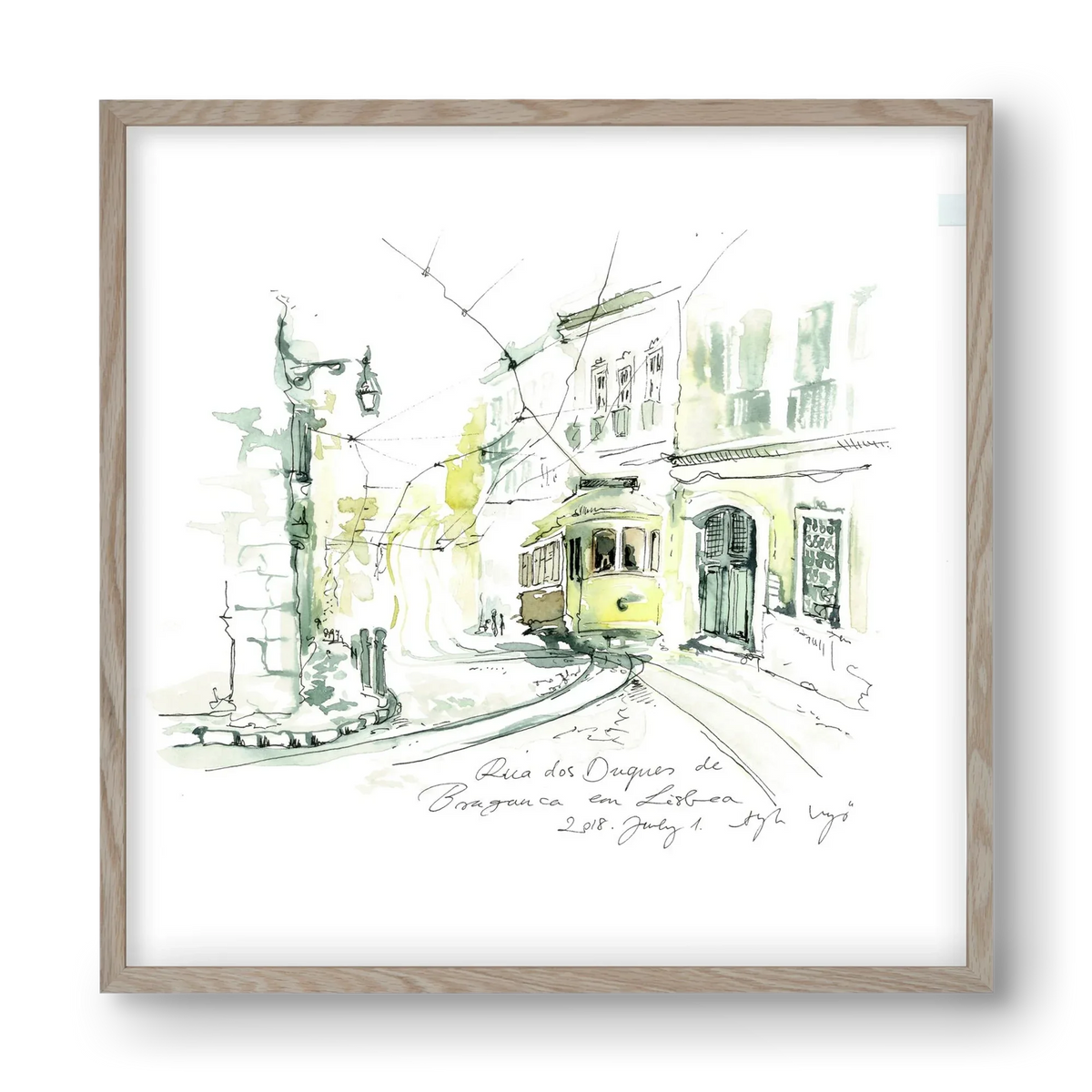LISBON AQUARELLE NO.28 - artbridge