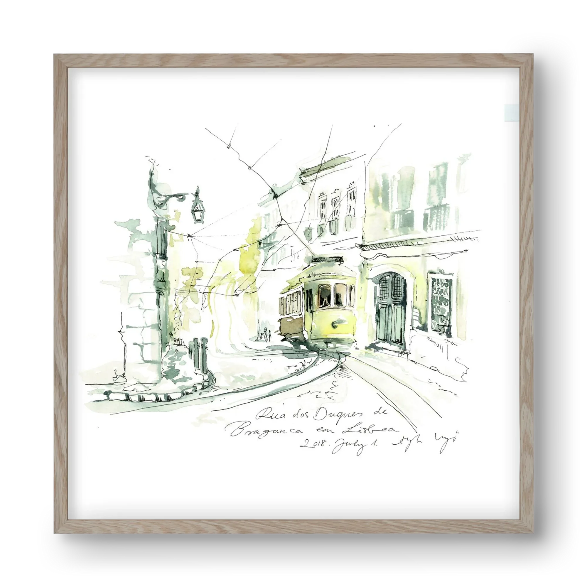 LISBON AQUARELLE NO.28 - artbridge