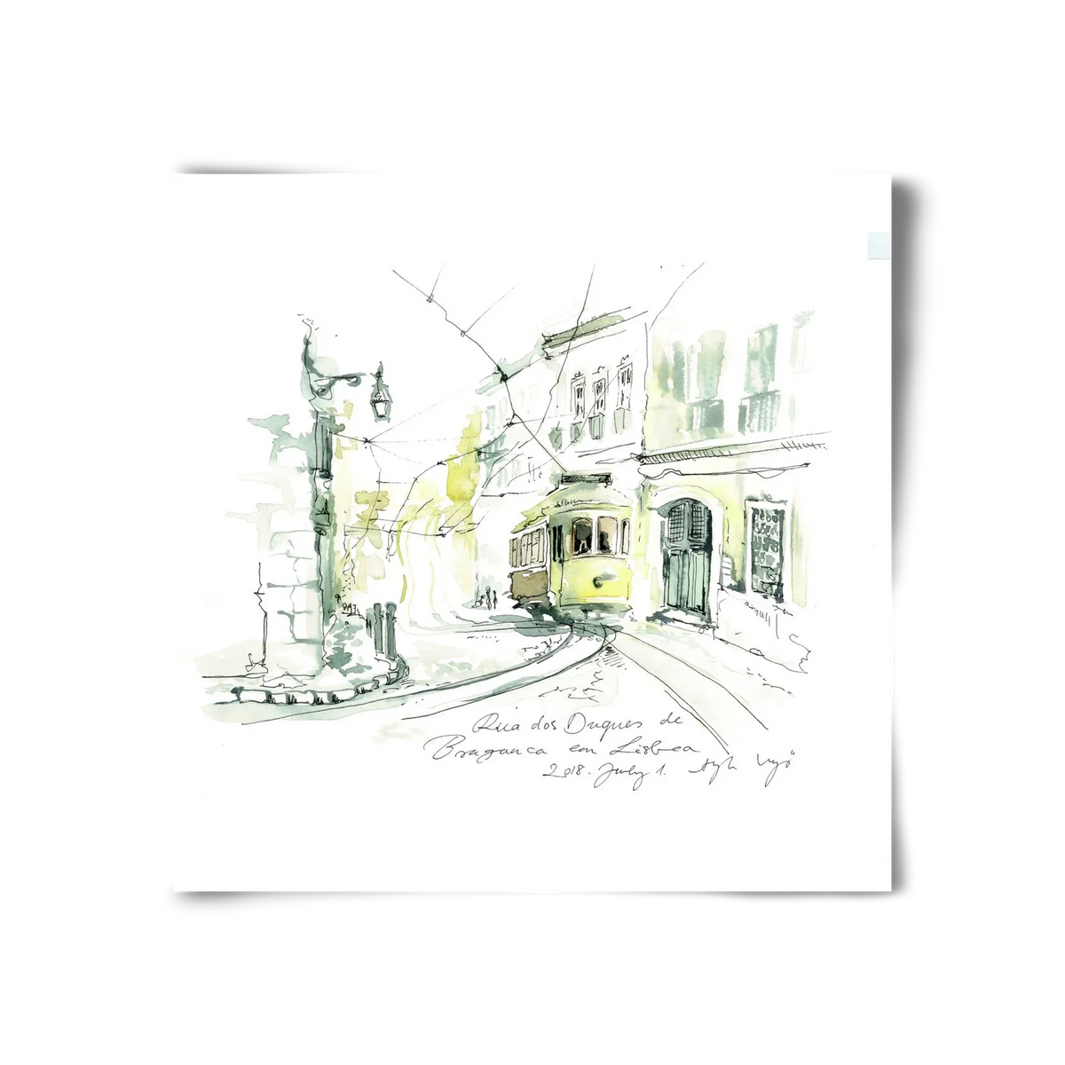 LISBON AQUARELLE NO.28 - artbridge