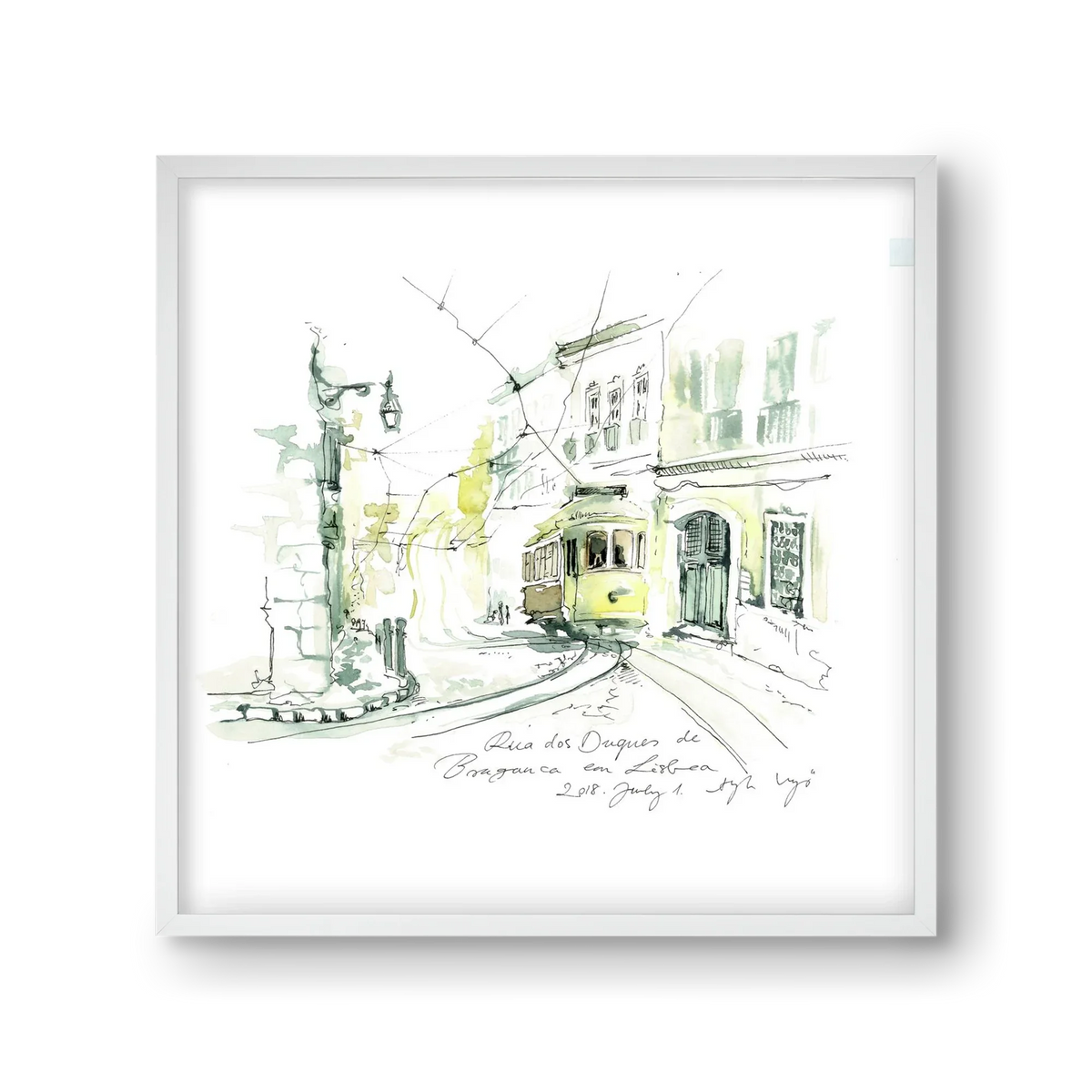 LISBON AQUARELLE NO.28 - artbridge