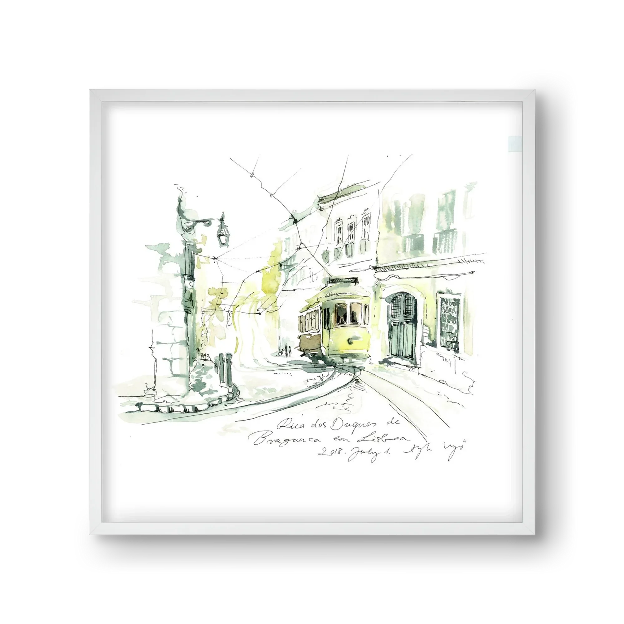 LISBON AQUARELLE NO.28 - artbridge