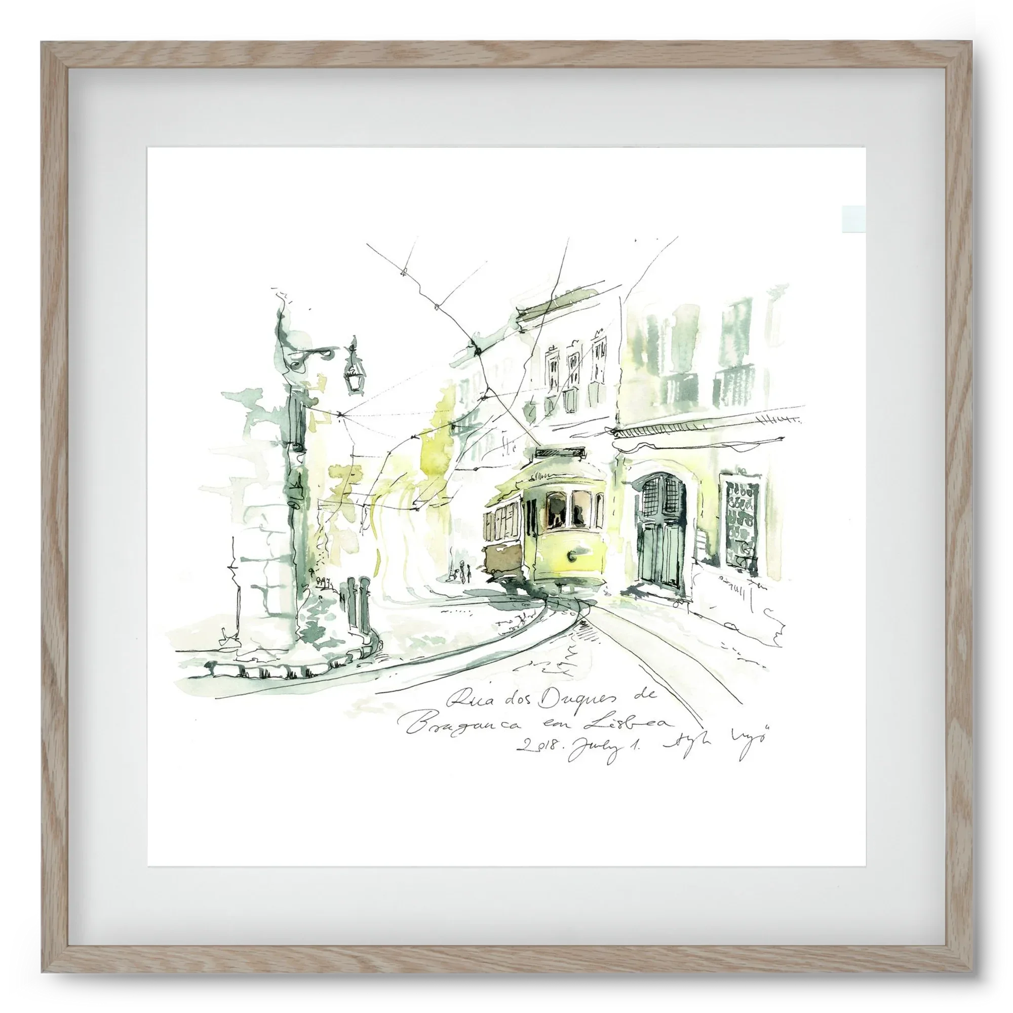 LISBON AQUARELLE NO.28 - artbridge