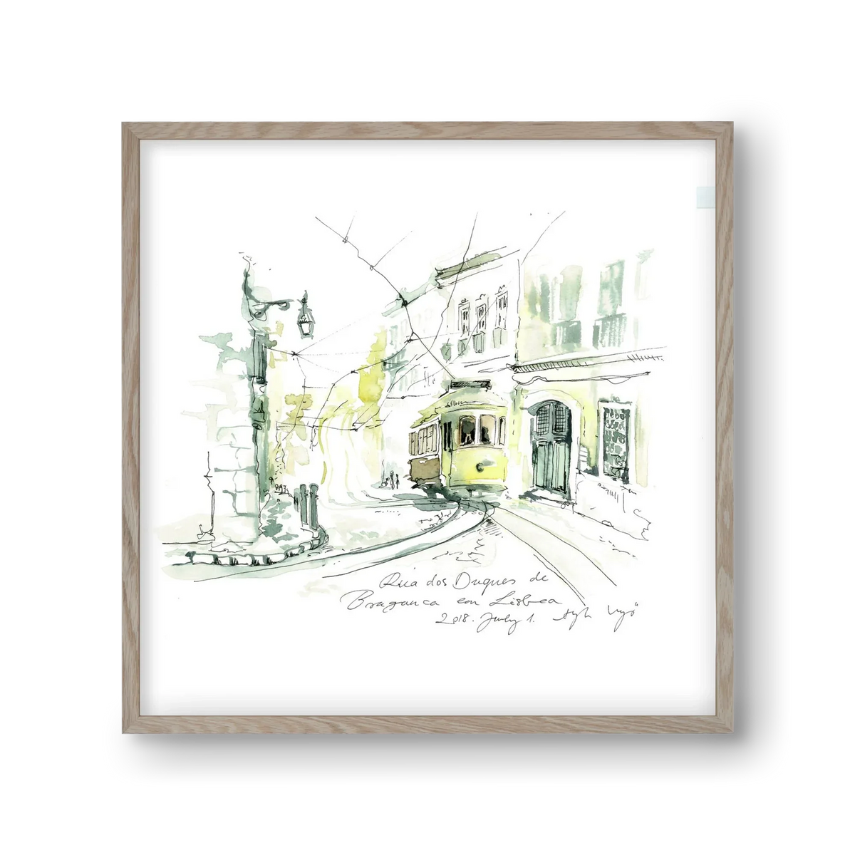 LISBON AQUARELLE NO.28 - artbridge