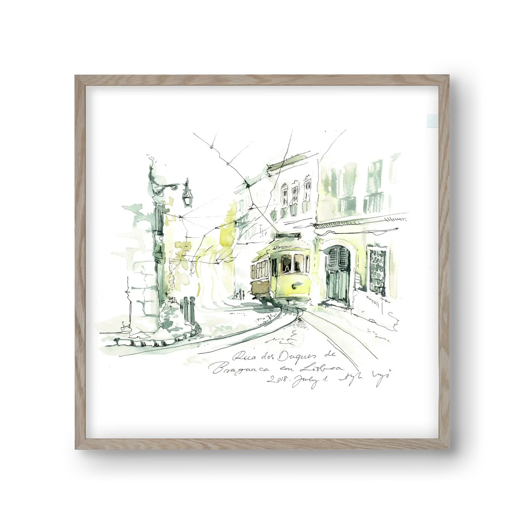 LISBON AQUARELLE NO.28 - artbridge