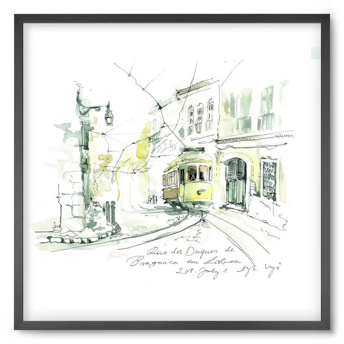 LISBON AQUARELLE NO.28 - artbridge