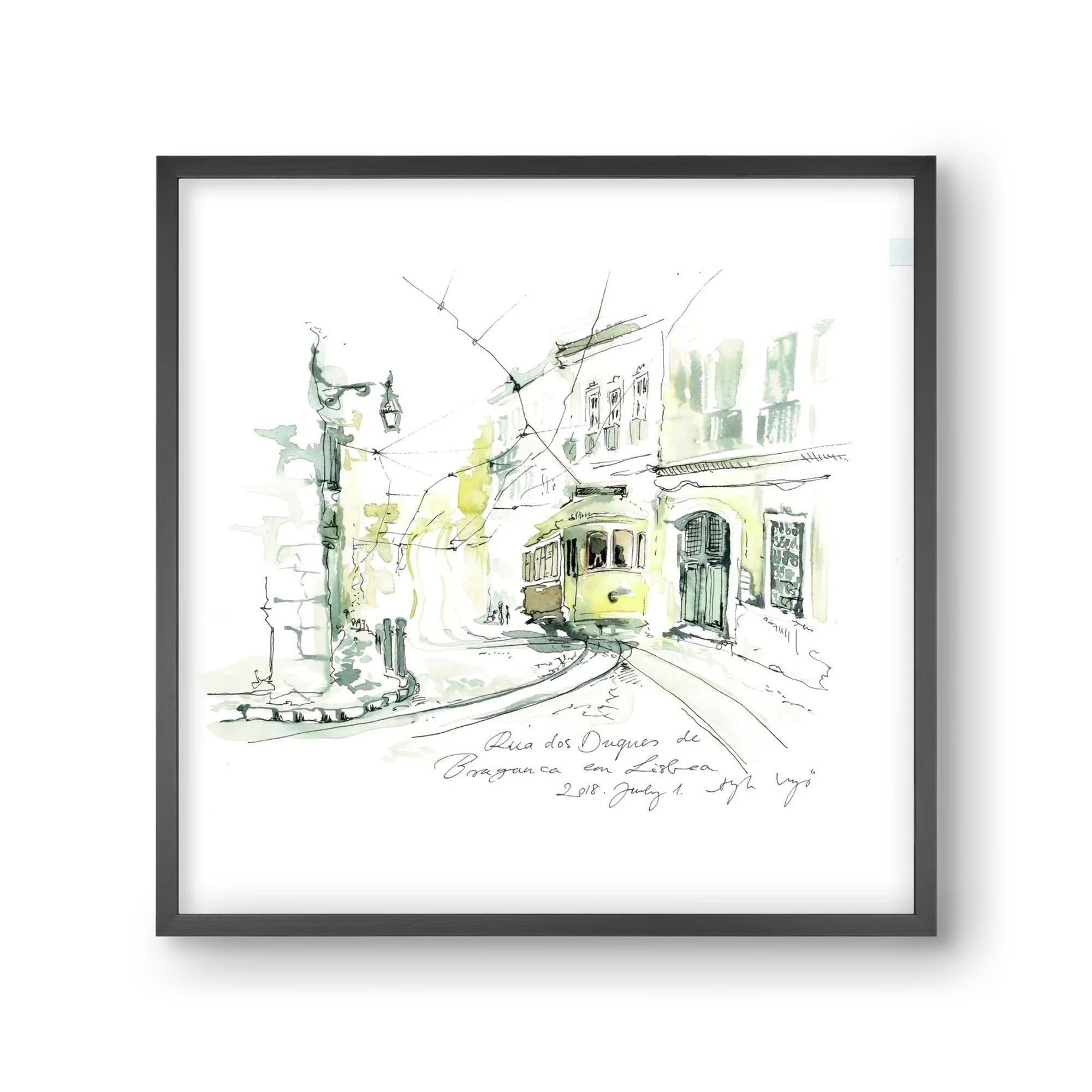LISBON AQUARELLE NO.28 - artbridge