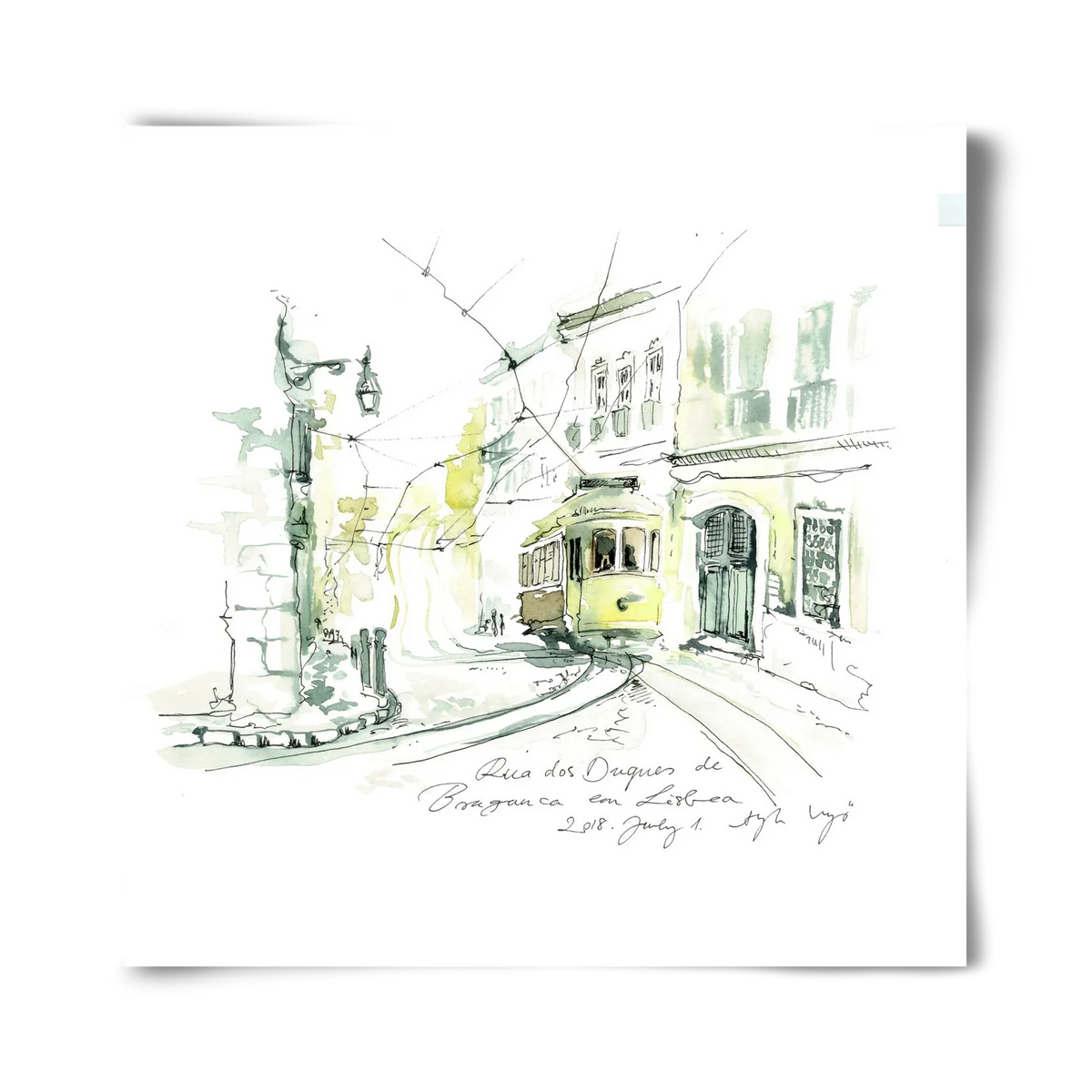 LISBON AQUARELLE NO.28 - artbridge