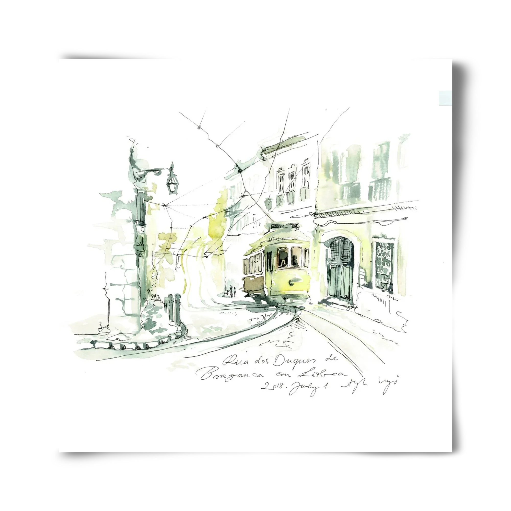 LISBON AQUARELLE NO.28 - artbridge