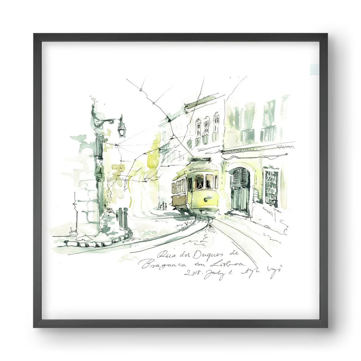 LISBON AQUARELLE NO.28 - artbridge