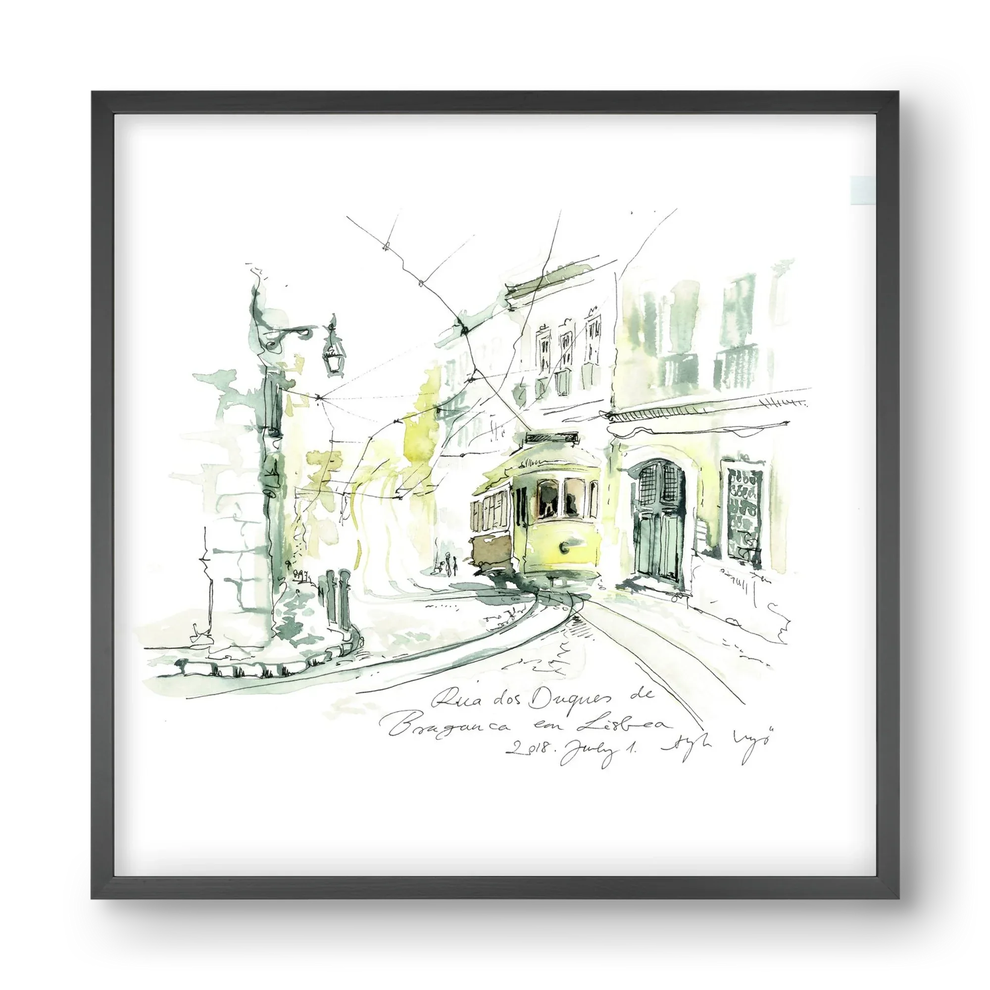 LISBON AQUARELLE NO.28 - artbridge