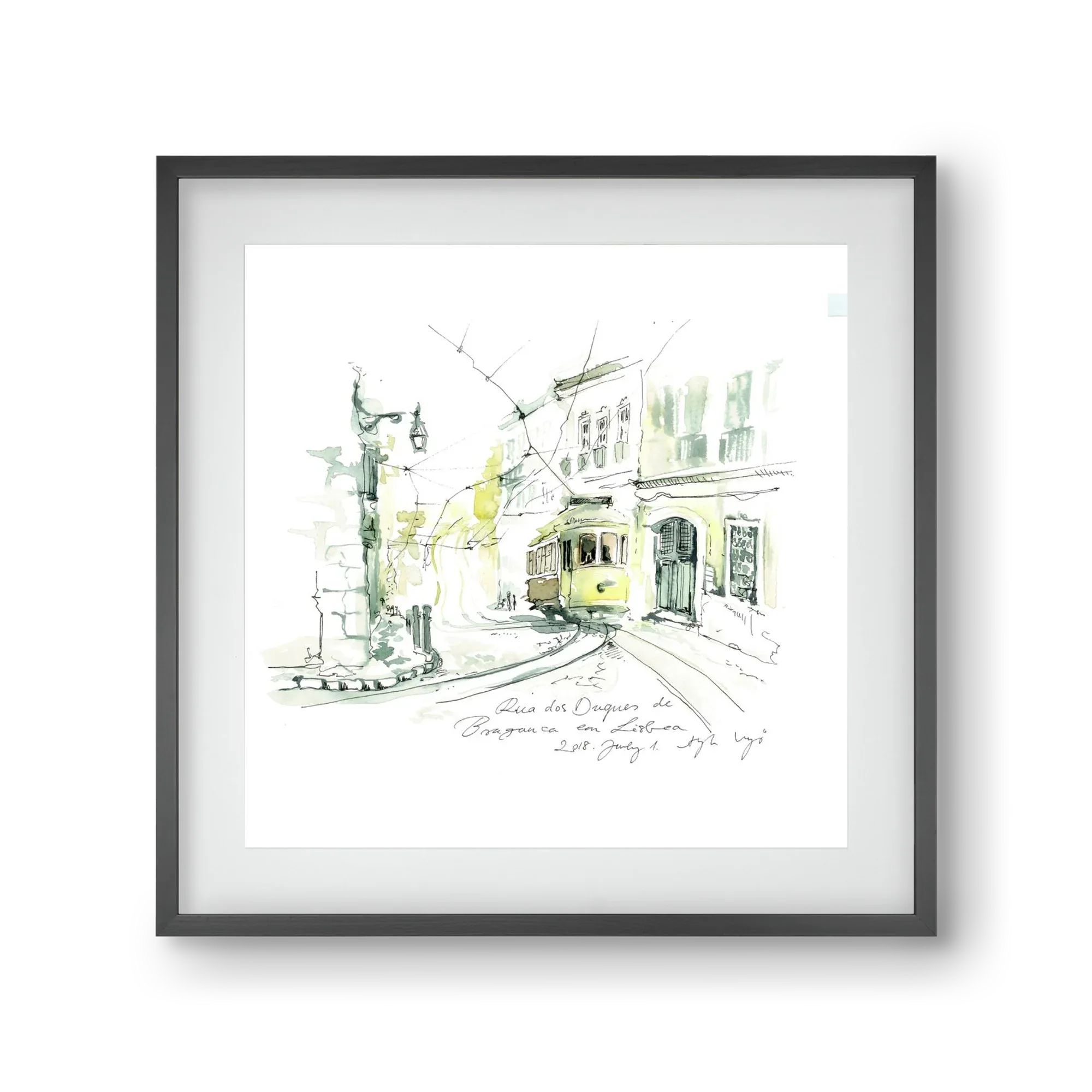LISBON AQUARELLE NO.28 - artbridge